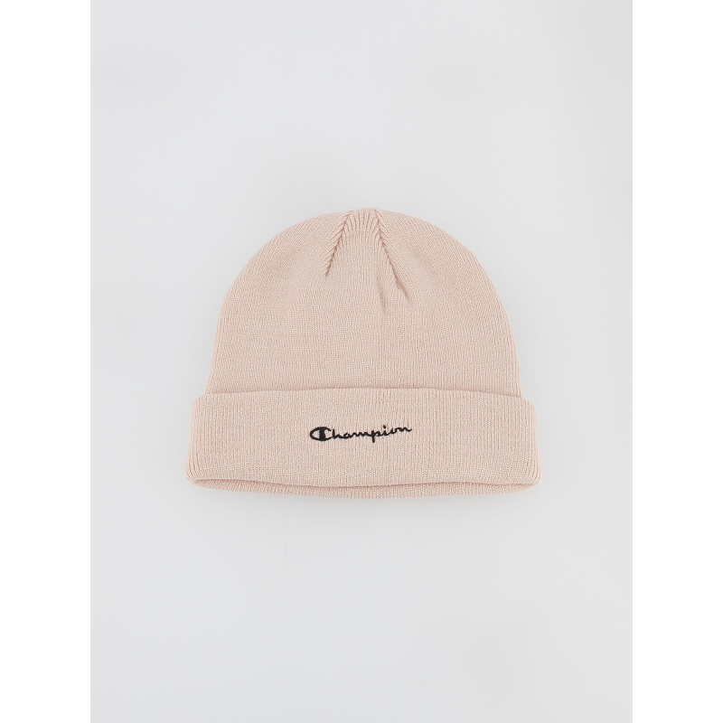 Bonnet beanie rose - Champion