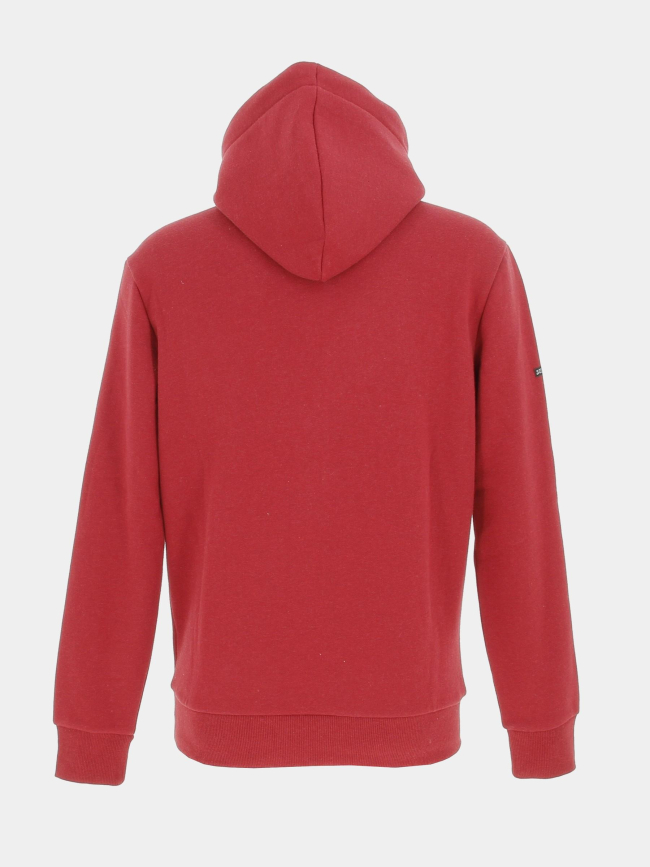 Sweat à capuche vintage venue rouge homme - Superdry