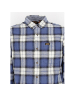 Chemise à carreaux vintage lumberjack bleu homme - Superdry