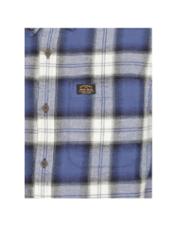 Chemise à carreaux vintage lumberjack bleu homme - Superdry