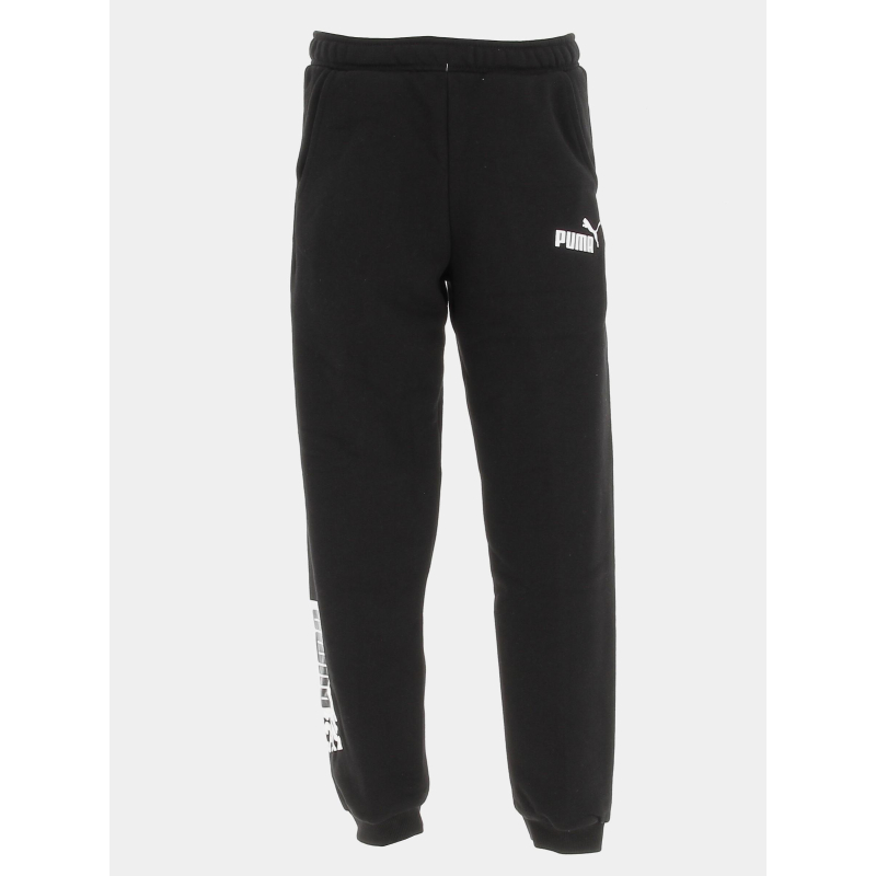 Jogging de sport alpha sweat noir fille - Puma