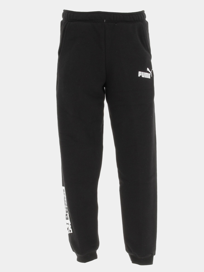 Jogging de sport alpha sweat noir fille - Puma