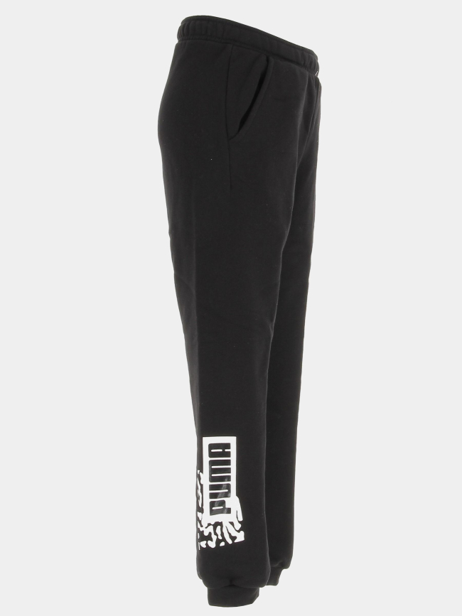 Jogging de sport alpha sweat noir fille - Puma