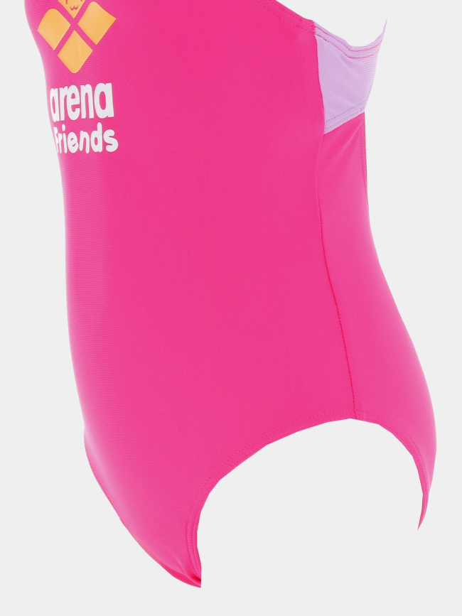 Maillot de bain natation friends rose fille - Arena