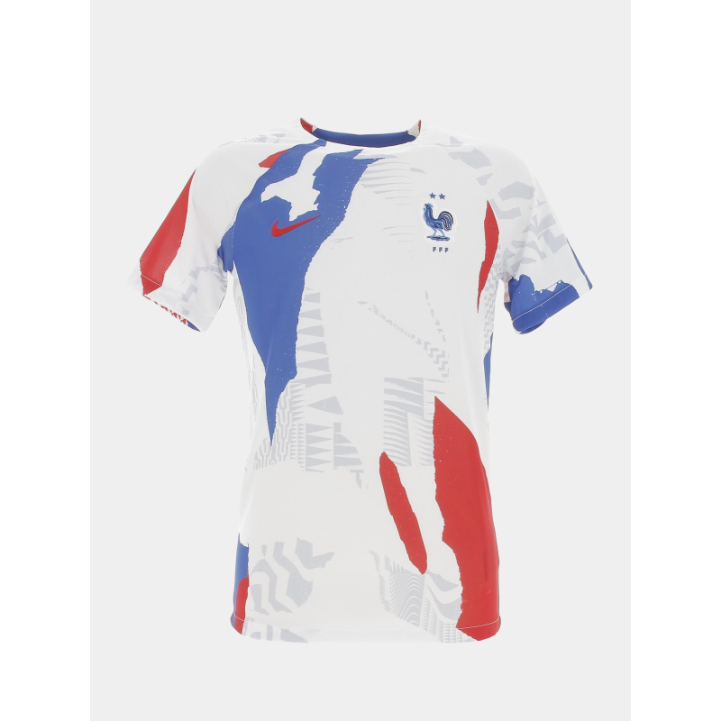 Maillot de football avant match france blanc - Nike