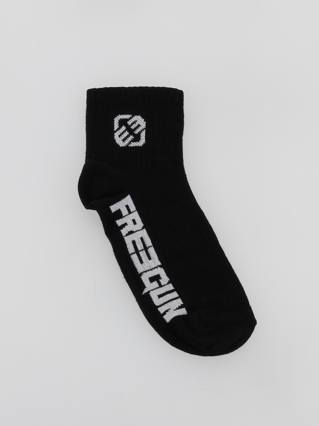 Pack 3 paires chaussettes noir/gris/blanc enfant - Freegun