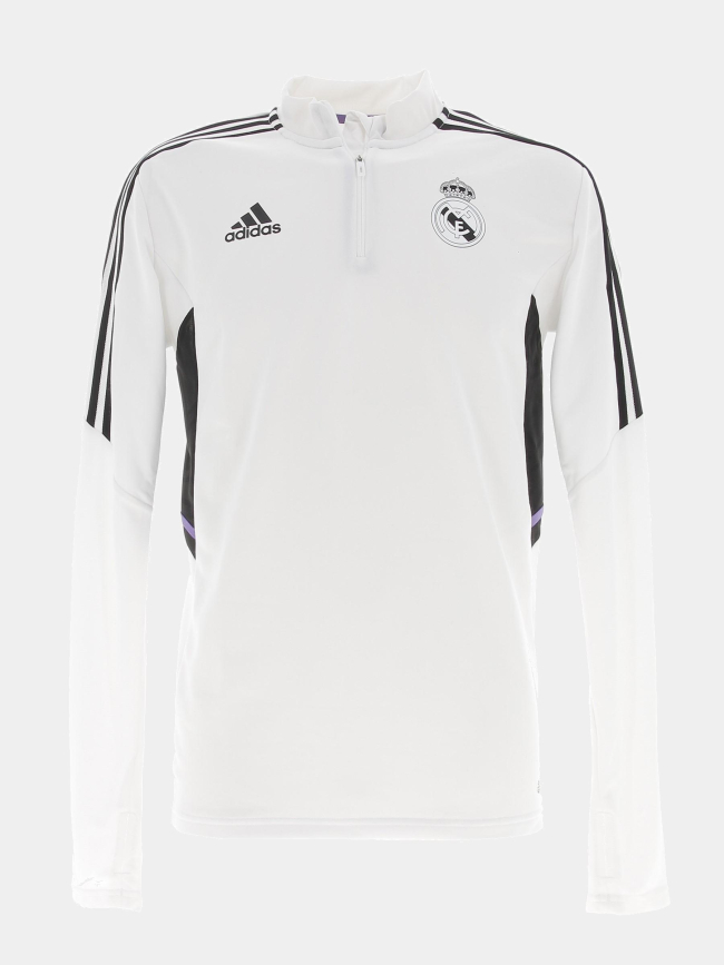 Sweat de football real madrid blanc homme - Adidas