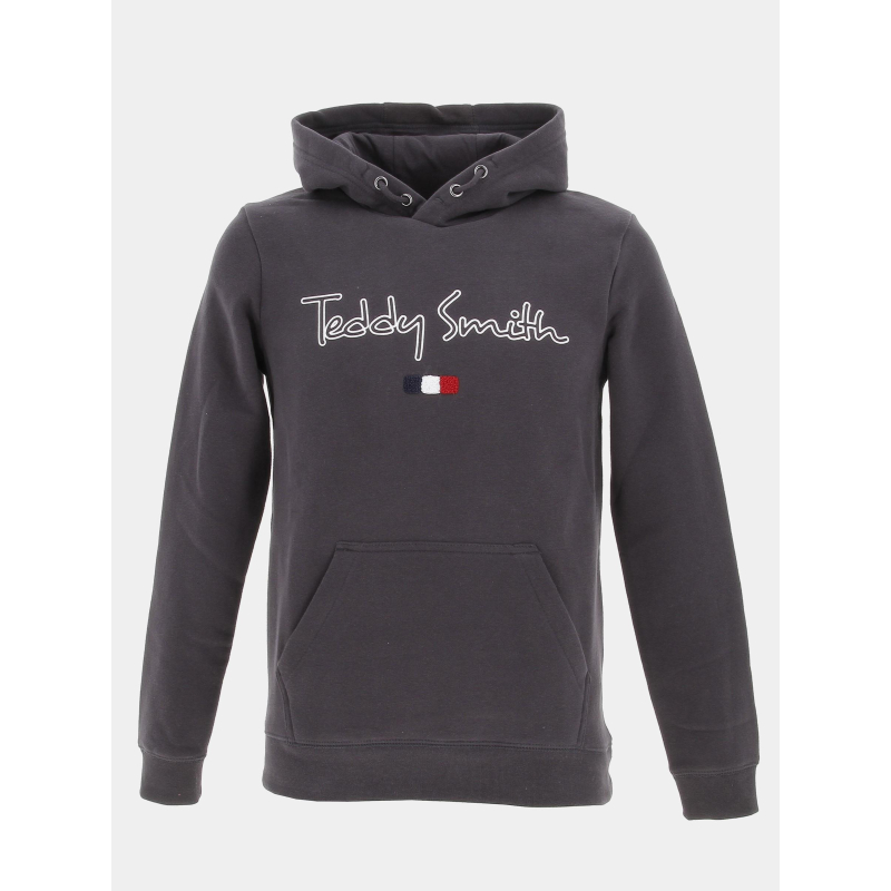Sweat à capuche seven bleu marine garçon - Teddy Smith