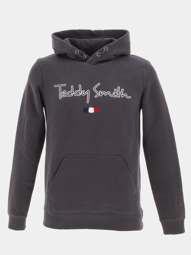 Sweat à capuche seven bleu marine garçon - Teddy Smith