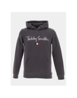 Sweat à capuche seven bleu marine garçon - Teddy Smith