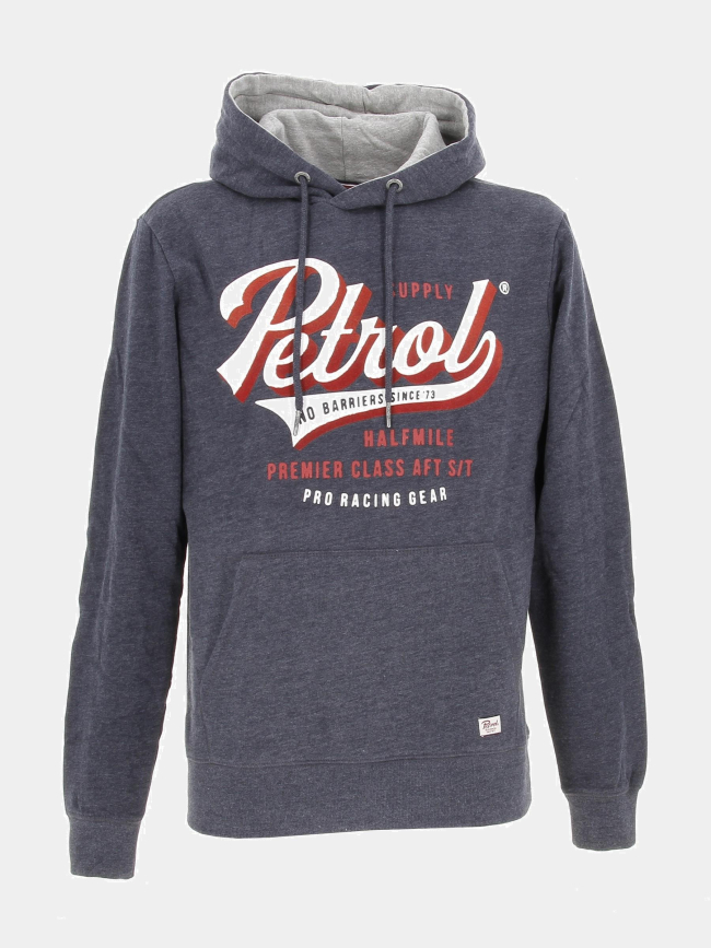 Sweat à capuche hooded bleu homme - Petrol Industries