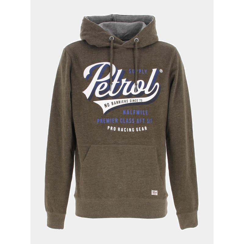 Sweat à capuche hooded marron homme - Petrol Induistries