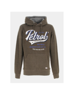 Sweat à capuche hooded marron homme - Petrol Induistries