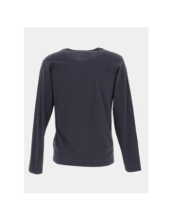 T-shirt manches longues montyb12 bleu marine garçon - Kaporal