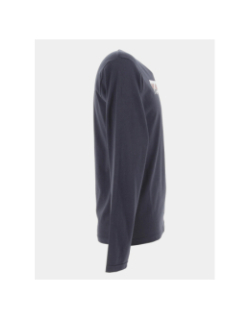 T-shirt manches longues montyb12 bleu marine garçon - Kaporal