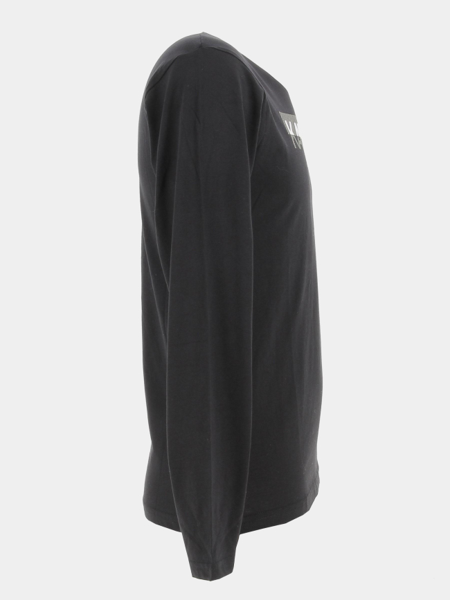 T-shirt manches longues monty noir garçon - Kaporal