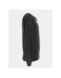 T-shirt manches longues monty noir garçon - Kaporal