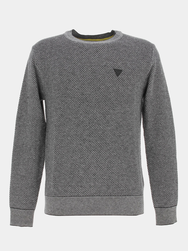 Pull stitch noir homme - Guess