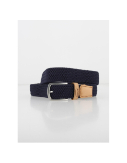 Ceinture tressée mambo bleu marine homme - Oxbow