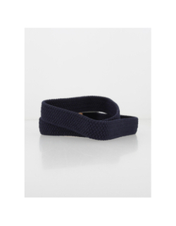 Ceinture tressée mambo bleu marine homme - Oxbow