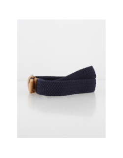 Ceinture tressée mambo bleu marine homme - Oxbow