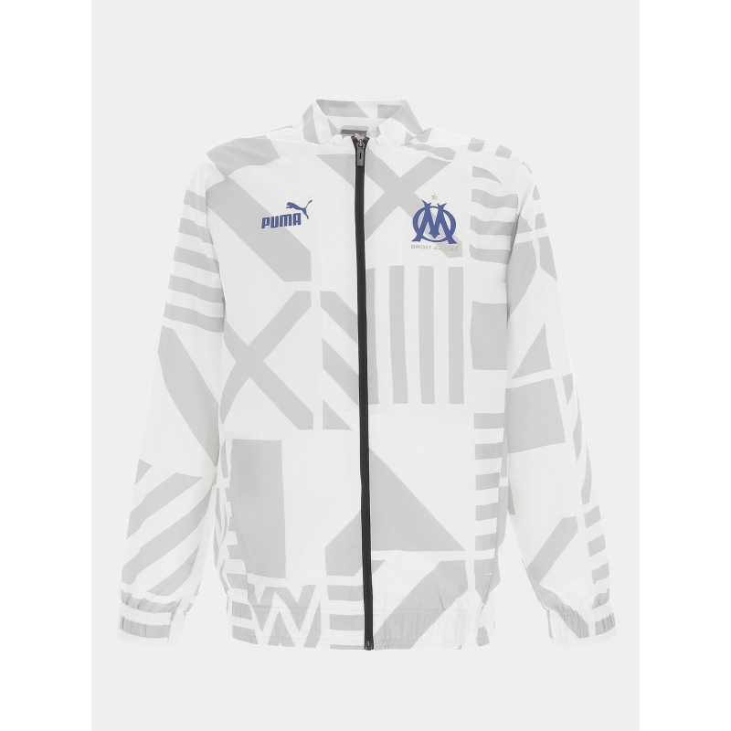 Veste de football Olympique Marseillais blanc homme - Puma
