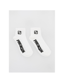 Pack 3 paires de socquettes blanc enfant - Freegun