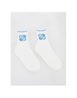 Pack 3 paires de chaussettes hautes blanc garçon - Freegun