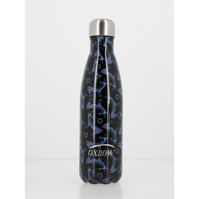 Gourde isotherme 500ml animal noir - Oxbow