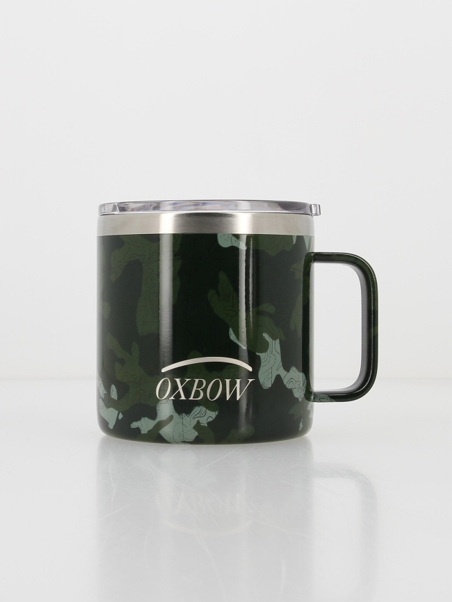 Mug isotherme inox 400ml camouflage vert - Oxbow