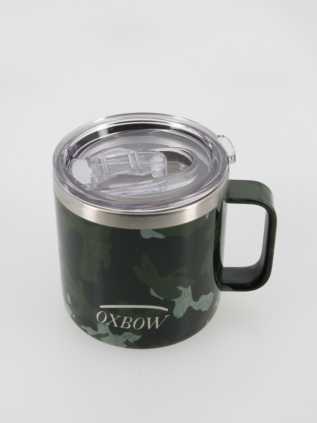 Mug isotherme inox 400ml camouflage vert - Oxbow