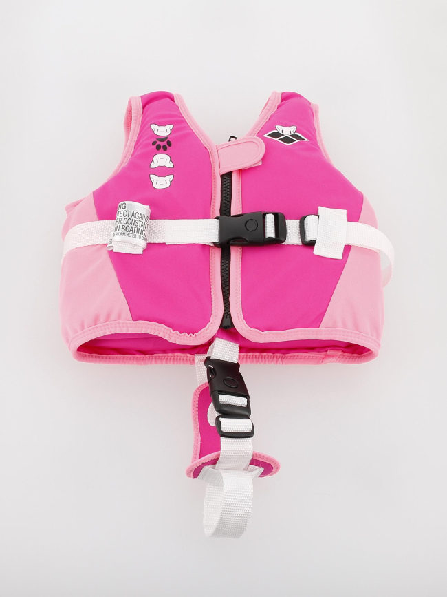 Gilet de flottaison friends swim rose fille - Arena