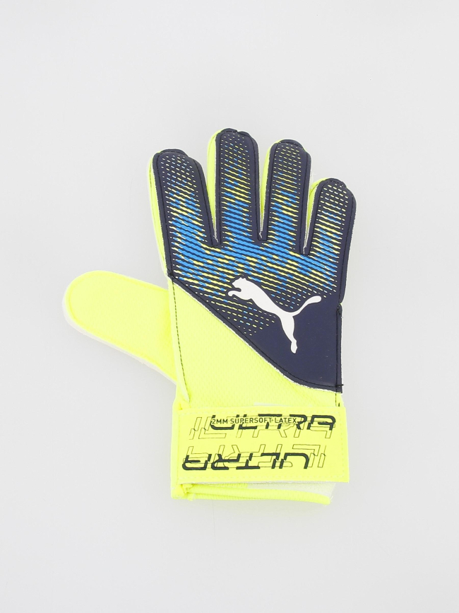 Gants de football ultra grip vert fluo - Puma