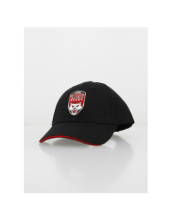 Casquette lyon lou rugby blason noir enfant - M Com