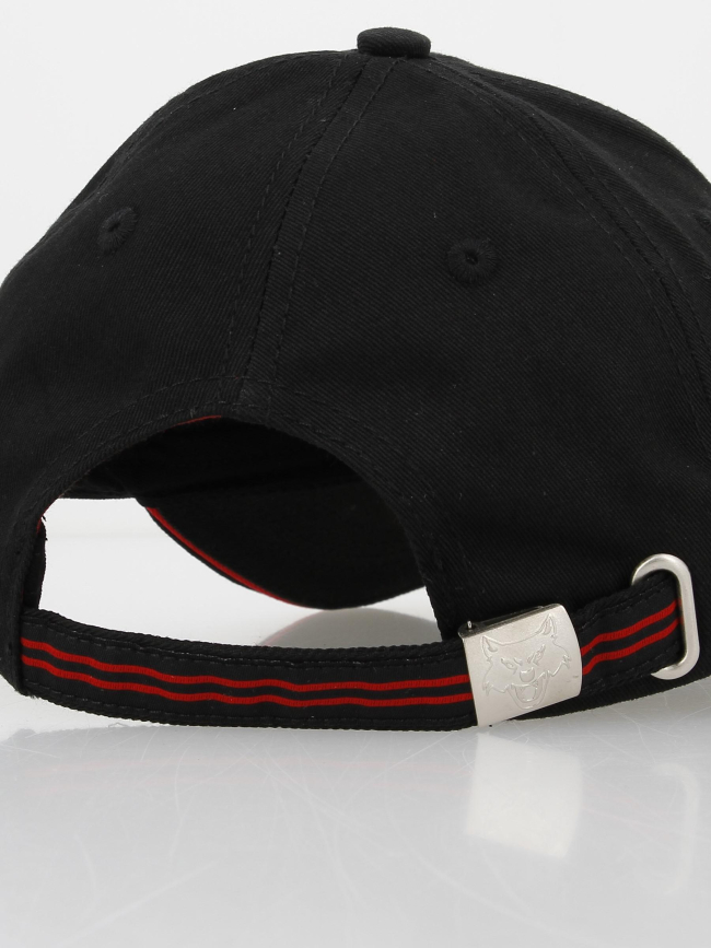 Casquette lyon lou rugby blason noir enfant - M Com