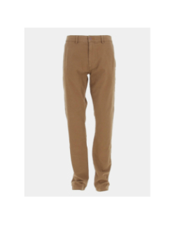 Pantalon chino vitamine imprimé marron homme - Izac