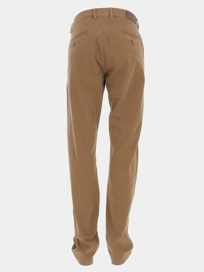 Pantalon chino vitamine imprimé marron homme - Izac