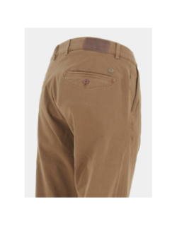 Pantalon chino vitamine imprimé marron homme - Izac