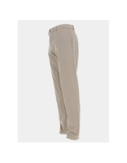 Pantalon chino vitamine imprimé beige homme - Izac