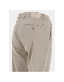 Pantalon chino vitamine imprimé beige homme - Izac