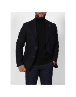 Veste blazer appio casual bleu marine homme - Izac