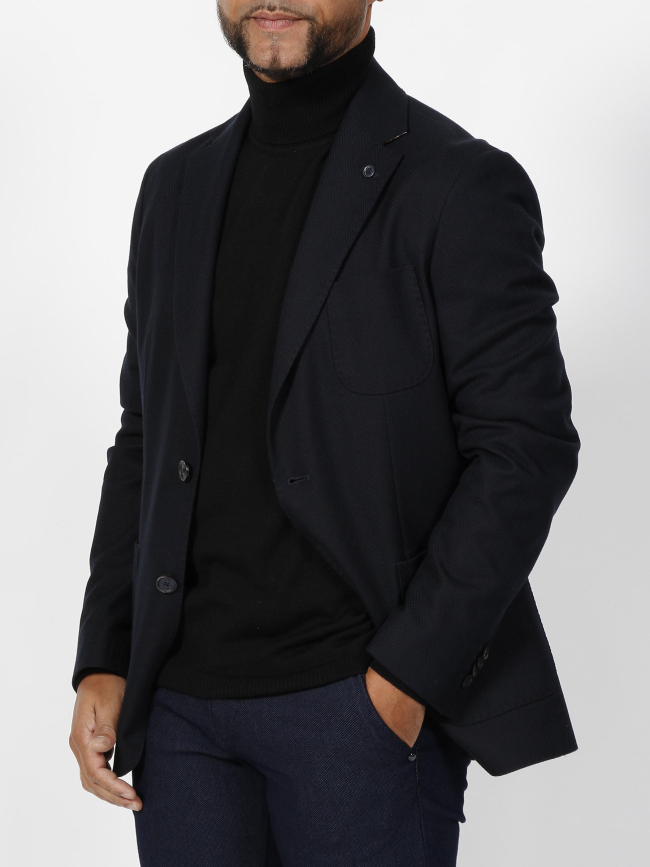 Veste blazer appio casual bleu marine homme - Izac