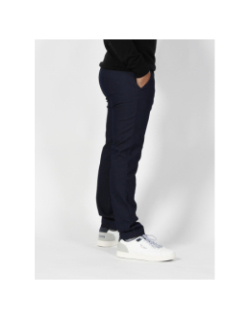 Pantalon chino verebi imprimé bleu marine homme - Izac