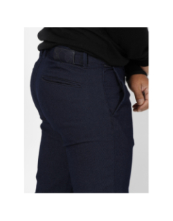 Pantalon chino verebi imprimé bleu marine homme - Izac