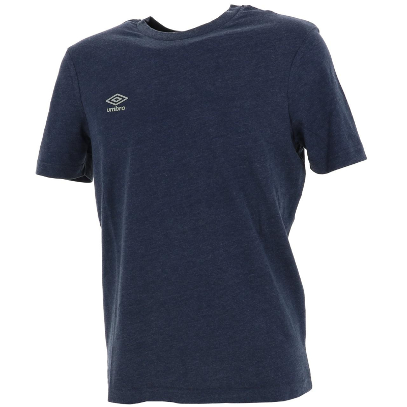 T-shirt logo brodé bleu marine homme - Umbro