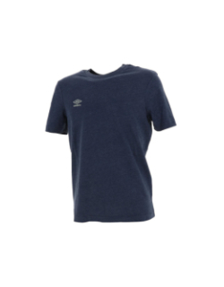 T-shirt logo brodé bleu marine homme - Umbro