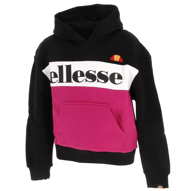 Sweat à capuche chelina rose fille - Ellesse