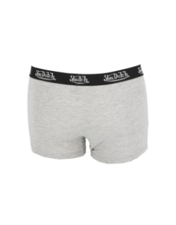 Boxer classic uni gris homme - Von Dutch