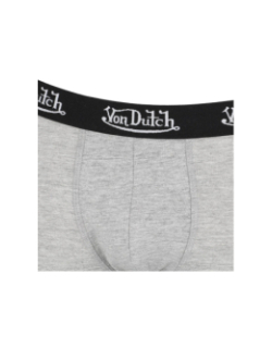 Boxer classic uni gris homme - Von Dutch