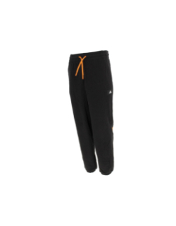 Jogging 3 bandes noir/orange - Adidas